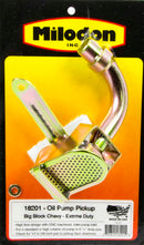 MILODON Oil Pump Pick-Up - SBC / BBC Extreme Duty 18201