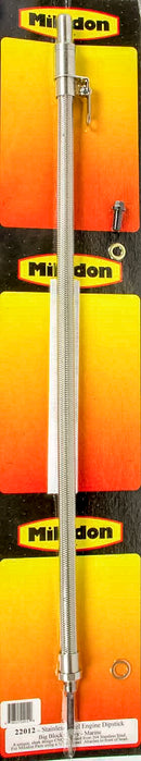 MILODON BBC S/S Engine Dipstick - Marine 22012