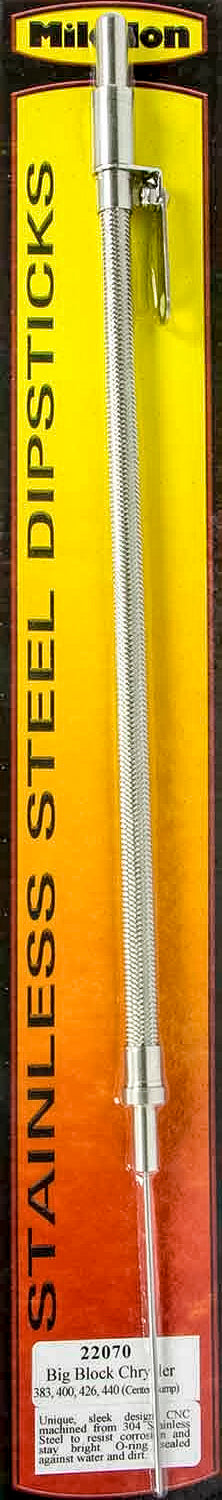 MILODON BBM S/S Engine Dipstick 22070