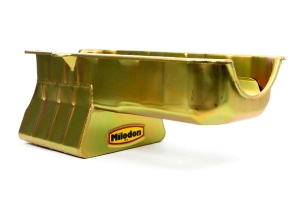 MILODON Oil Pan - SBC 6qt. RH Dipstick 30907