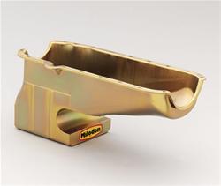 MILODON SBC 6qt Oil Pan w/RH Dipstick - 62-67 Nova 31061