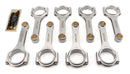 MOLNAR TECHNOLOGIES 6.625 H-Beam Rod Set Pontiac V8 PH6625WRB8-A