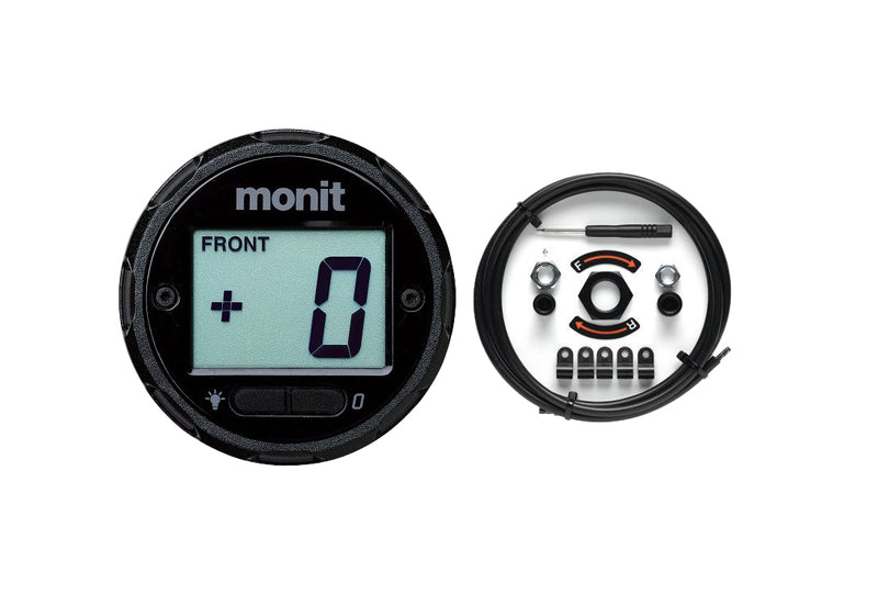 MONIT Brake Bias Adj Digital Bulkhead Mnt Black BD01-1-BK