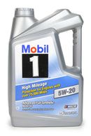 MOBIL 1 5w20 High Mileage Oil 5 Qt Bottle MOB120768-1