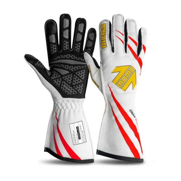 MOMO AUTOMOTIVE ACCESSORIES Gloves Corsa Pro Night Medium White 10 FIA GUCORPROWHT10
