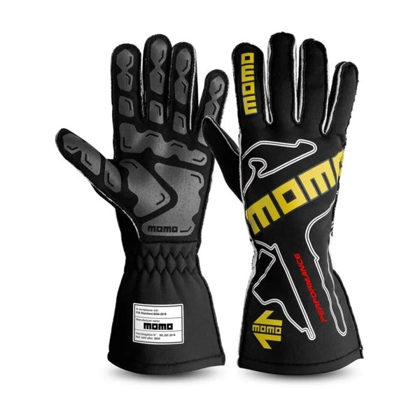 MOMO AUTOMOTIVE ACCESSORIES Gloves Peformance Black Small 09 FIA GUPERFOBLK09