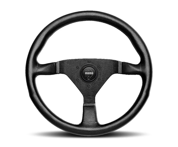 MOMO AUTOMOTIVE ACCESSORIES Monte Carlo 350 Steering Wheel Leather Black MCL35AL1B