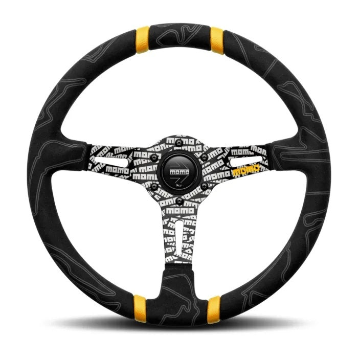 MOMO AUTOMOTIVE ACCESSORIES Ultra 350mm Ultra teering Wheel Black ULT35BK0BK