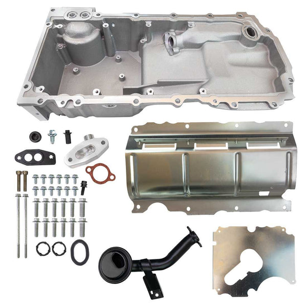 MOROSO Oil Pan GM LT Eng. Swap Drainbacks Cast Alm. 20158
