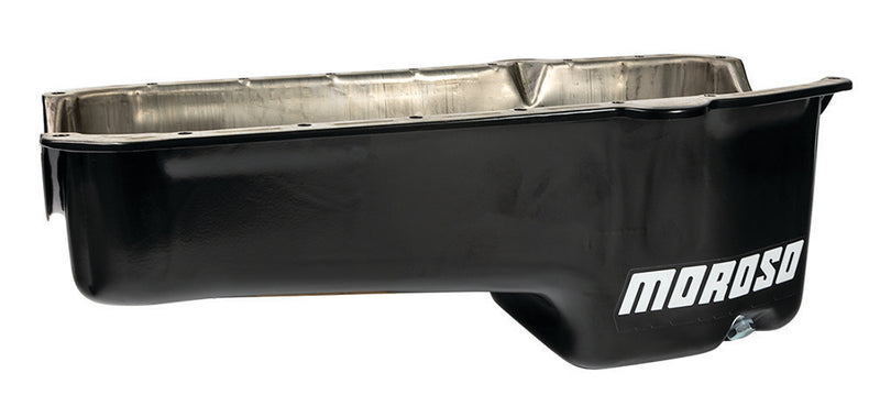 MOROSO SBC S/S Oil Pan - 5qt. 80-85 Blocks 20171