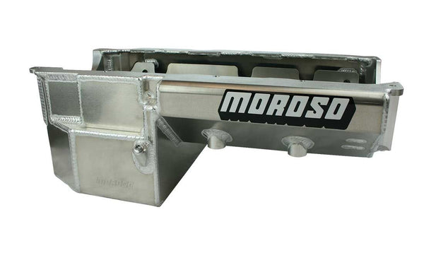 MOROSO BBC Gen VI Oil Pan w/Dual Power Kick Outs 20382