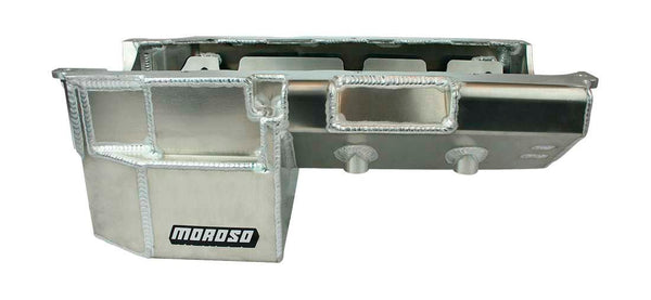 MOROSO BBC Gen VI Oil Pan w/Dual Power Kick Outs 20383