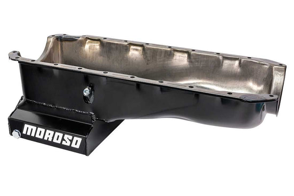 MOROSO BBC Gen IV Steel Oil Pan - 6qt- GM A-Body 20412