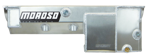 MOROSO Oil Pan BBC Gen IV W/S W/Div. Tray 8in 20485