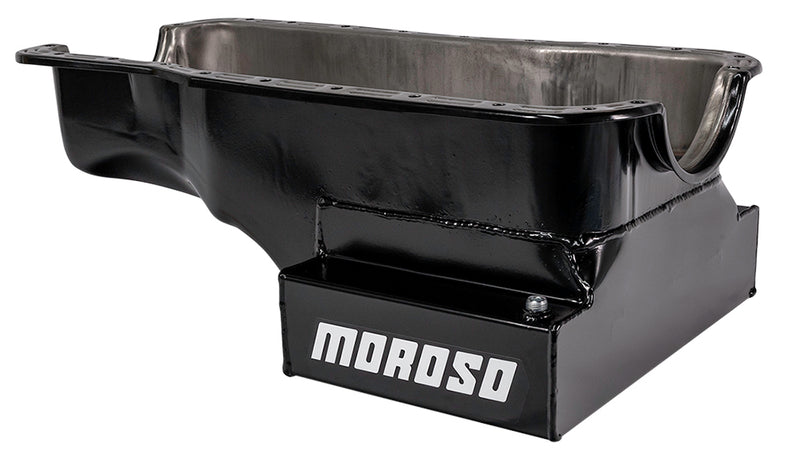 MOROSO SBF 289-302 Front Sump Oil Pan w/Kick-Out- 7qt. 20502
