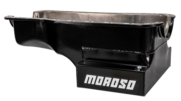 MOROSO SBF 351W Front Sump Oil Pan w/Kick-Out- 7qt. 20507