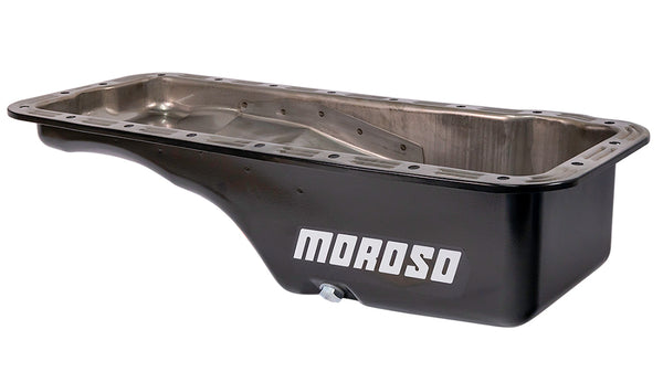 MOROSO Ford FE S/S Oil Pan - 5qt. Front Sump 20606