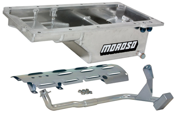 MOROSO LS1 Billet Rail Oil Pan Kit w/Tray 21150