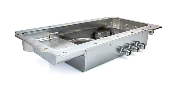 MOROSO Oil Pan Dry Sump GM LS w/3 Pick-Ups 21155