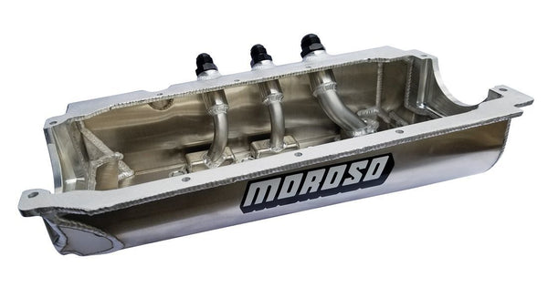 MOROSO SBC Oil Pan Dart Spread Rail DLM 3 P/U Dry Sump 21564