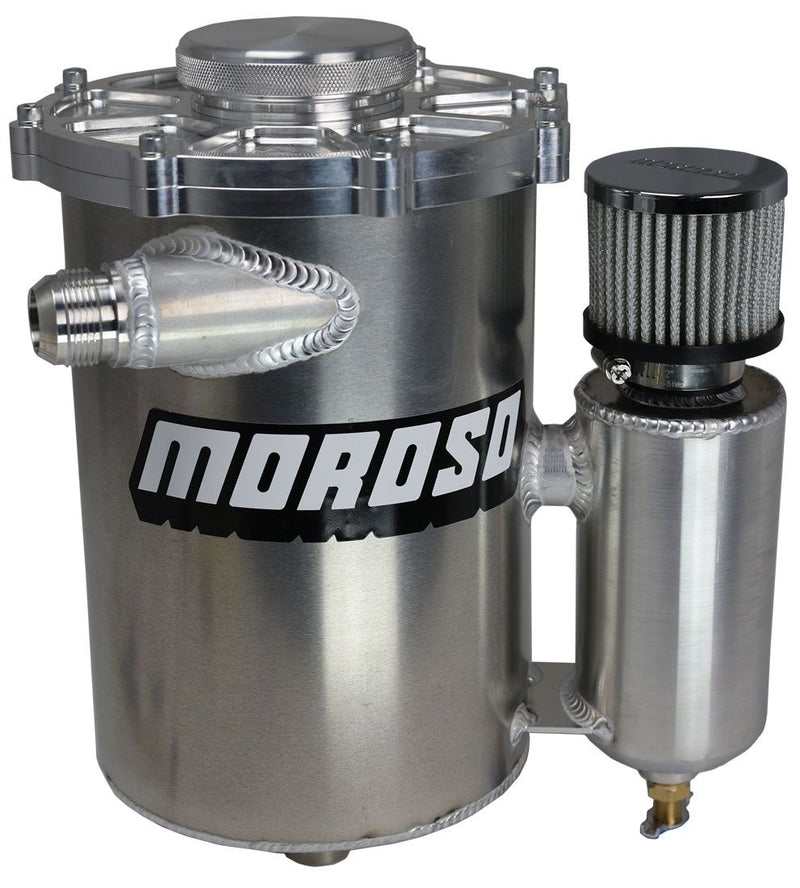 MOROSO Dry Sump Tank - 5qtrs 7in Diameter - 13in Tall 22612