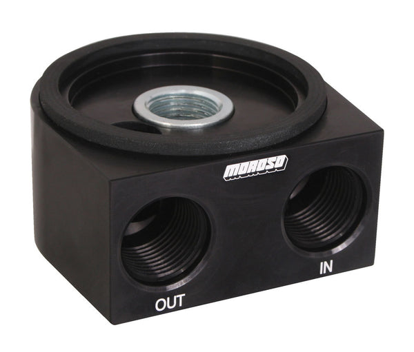 MOROSO Oil Filter Sandwich Adapter - 3/4-16 23693