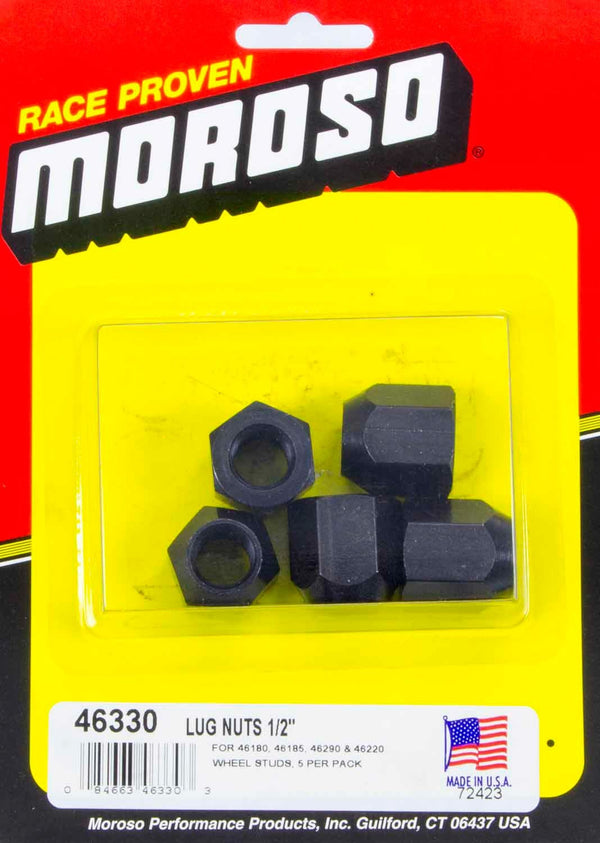 MOROSO 1/2-20 Lug Nuts (5pk) 46330