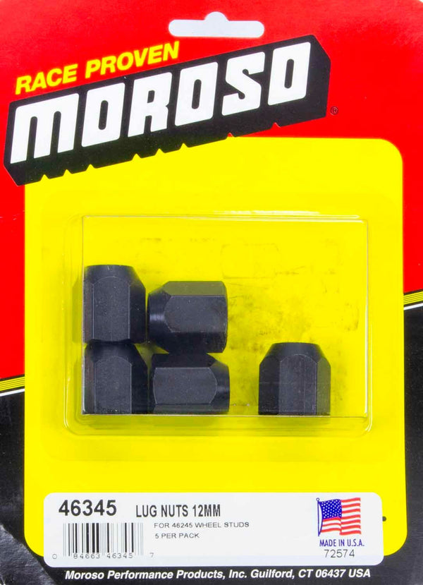MOROSO 12mmx1.5 Lug Nuts (5pk) 46345