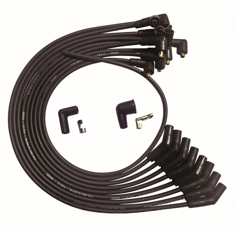 MOROSO Ultra Plug Wire Set SBF 351W Black 51073
