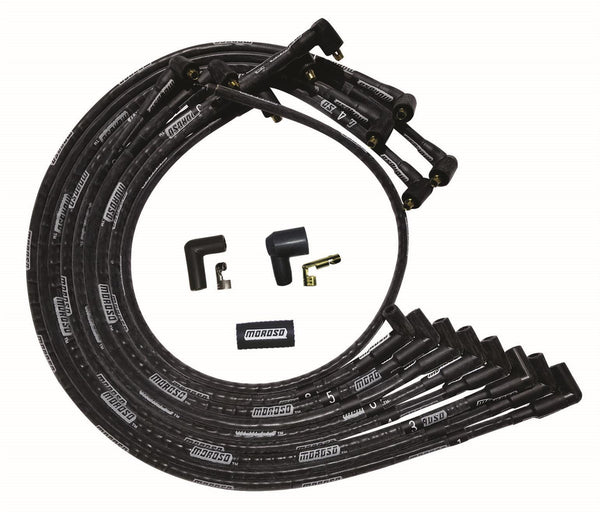 MOROSO Ultra Plug Wire Set SBC Under V/C Black 51529