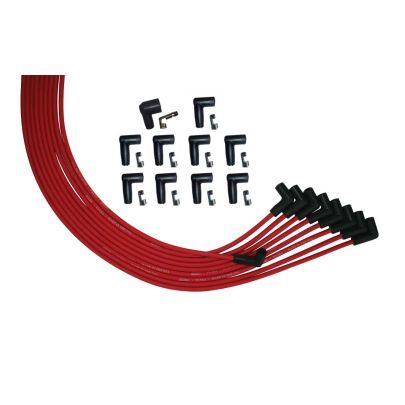 MOROSO Ultra Plug Wire Set Universal V8 Red 52006