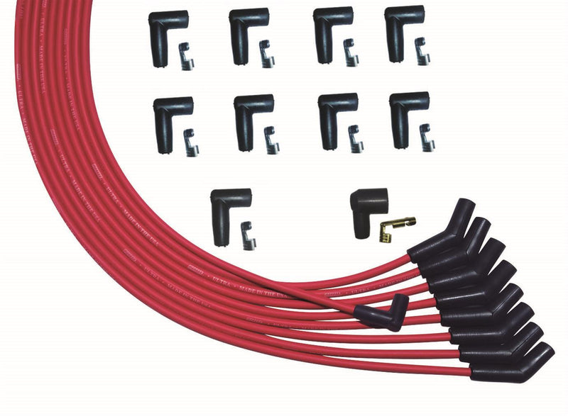 MOROSO Ultra Plug Wire Set Universal V8 Red 52009