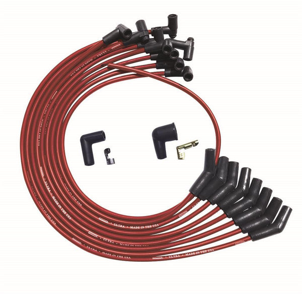 MOROSO Ultra Plug Wire Set BBC Over V/C Red 52042