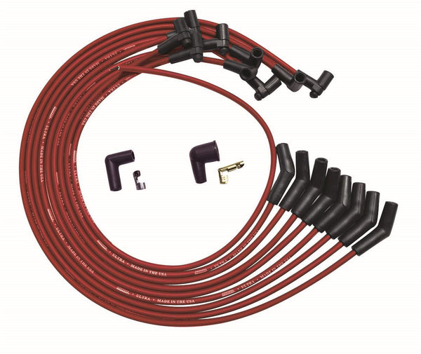 MOROSO Ultra Plug Wire Set BBC Under V/C Red 52045