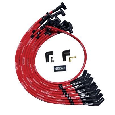 MOROSO Ultra Plug Wire Set SBC Over V/C Red 52527