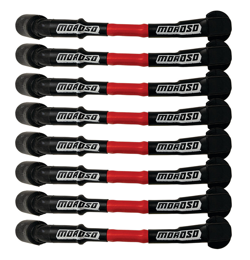MOROSO Ultra Plug Wire Set GM LS 9.75 Long Red 52532