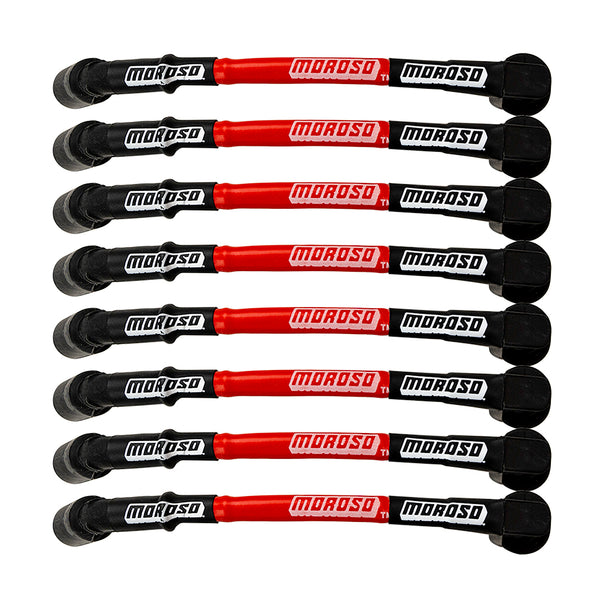 MOROSO Ultra Plug Wire Set GM LS 11.0 Long Red 52534