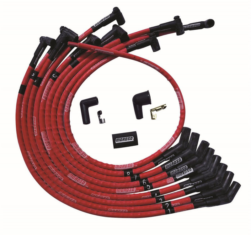 MOROSO Ultra Plug Wire Set SBF 260-302 Red 52570