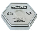 MOROSO Radiator Cap 14-18lb 63316