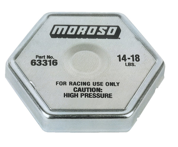 MOROSO Radiator Cap 14-18lb 63316