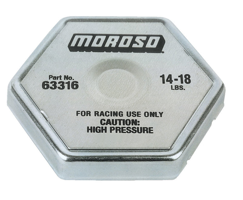 MOROSO Radiator Cap 14-18lb 63316