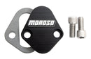 MOROSO Fuel Pump Plate - Billet BBC- Ford & Mopar 65396