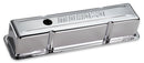 MOROSO Chrome B/E Valve Covers SBC Tall w/Baffle 68103