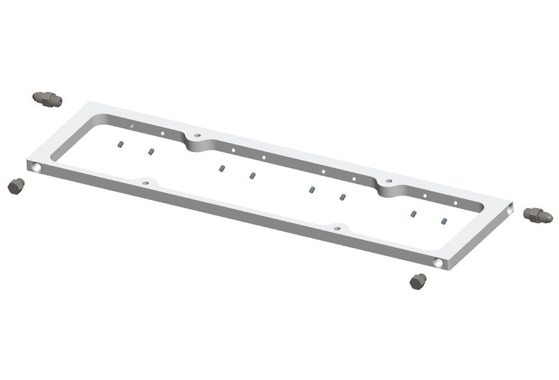 MOROSO SBC Valve Cover Spacers w/Spring Oiling Rails 68330