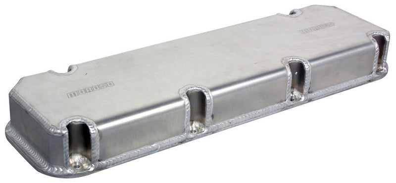 MOROSO BBF Billet Rail Valve Covers - 2.5in Tall 68348