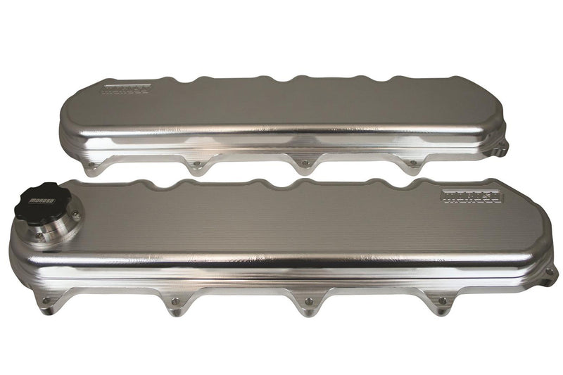MOROSO GM LT1/LT4 Billet Valve Cover Set w/Oil Fill 68495