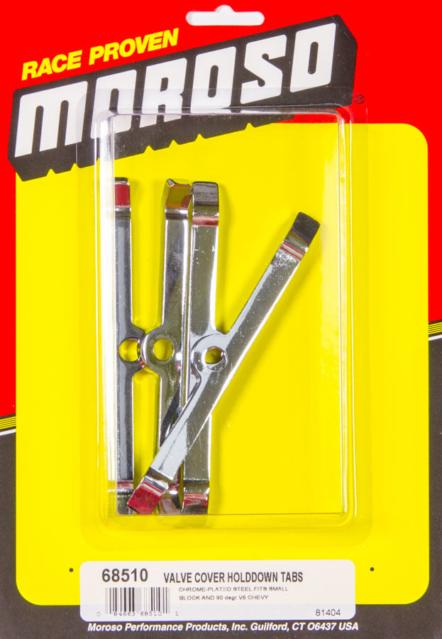 MOROSO Chrome V. Cvr Hold Downs 68510