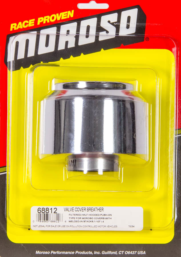 MOROSO Chrome V. Cvr Breather 68812