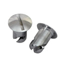 MOROSO Quick Fastener Oval 7/16 x .450 Aluminum 71363