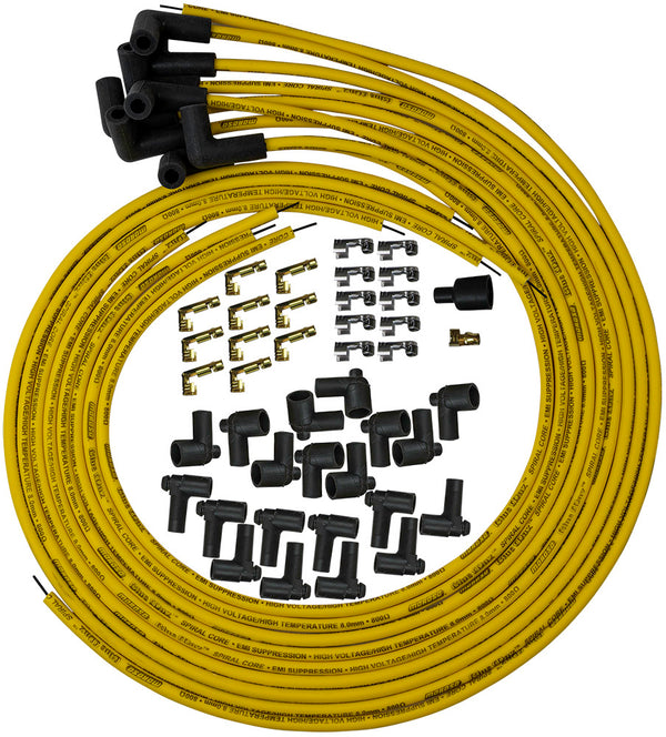 MOROSO Blue Max Ignition Wire Set - Yellow 73217